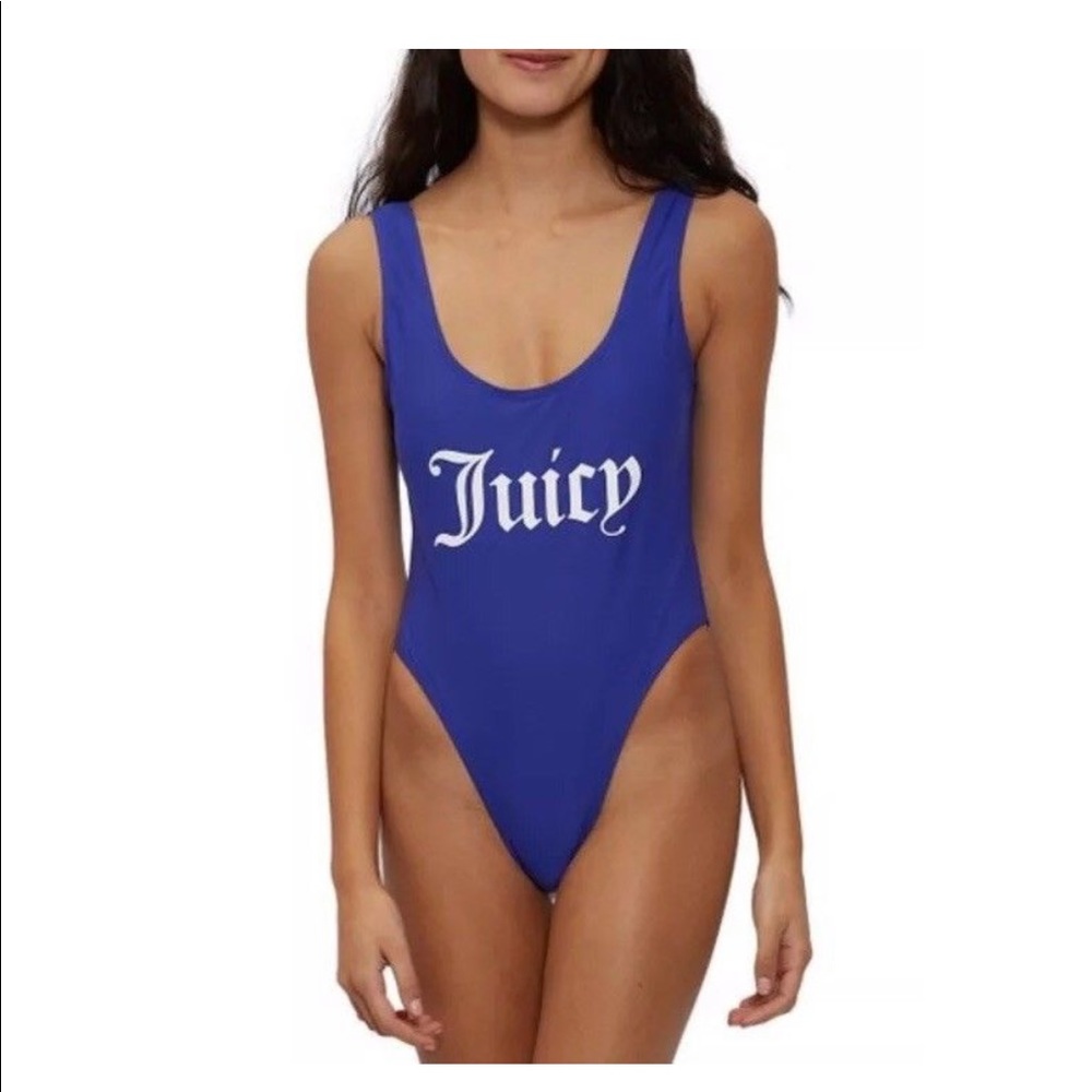 Blue One-Piece Bathing suit
